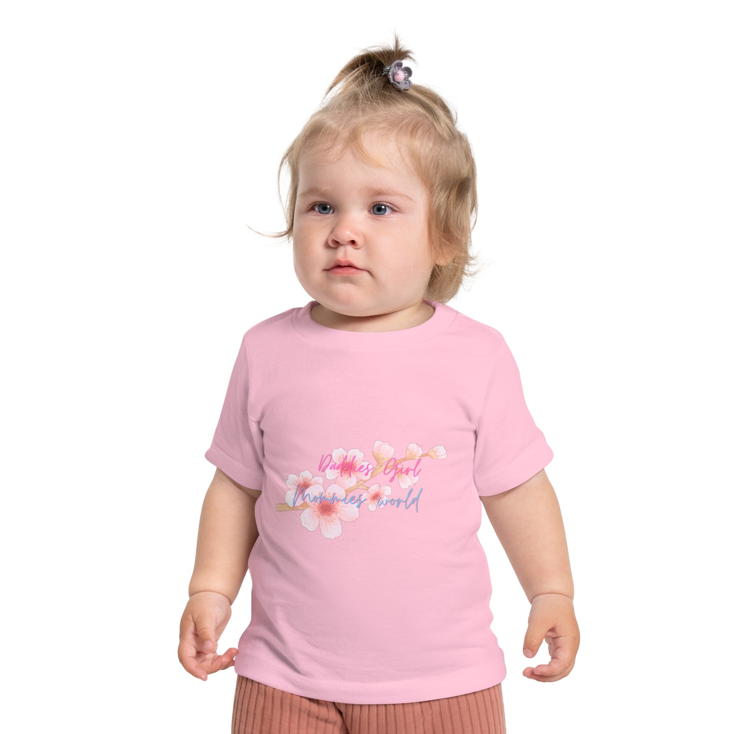 Daddies Girl Mommies World T Shirt