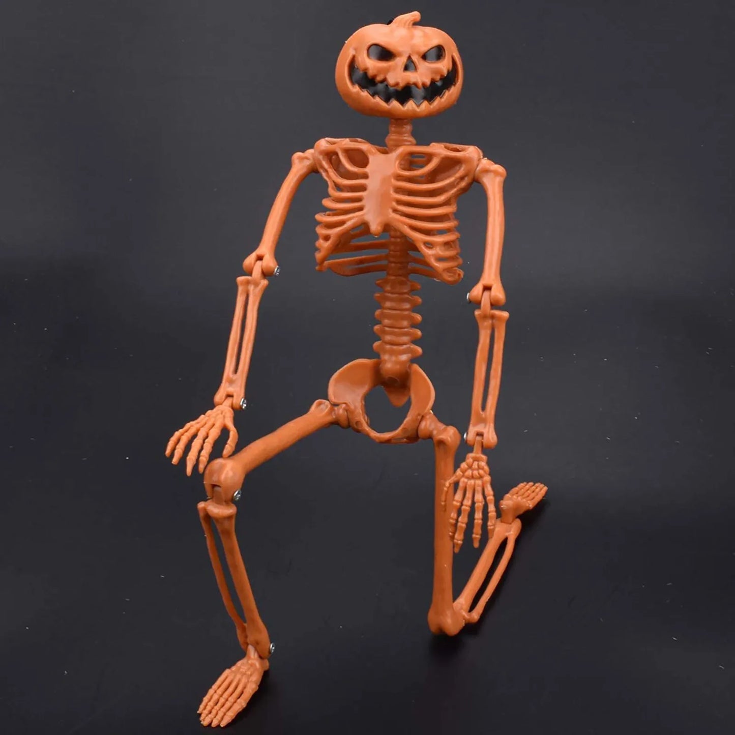 Halloween Human Shape Skeleton Posable Skeleton Human Shape Bones Halloween Herror Decorations Haunted House Horror Prop