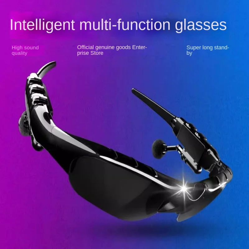 Wireless Bluetooth sunglasses with headphones