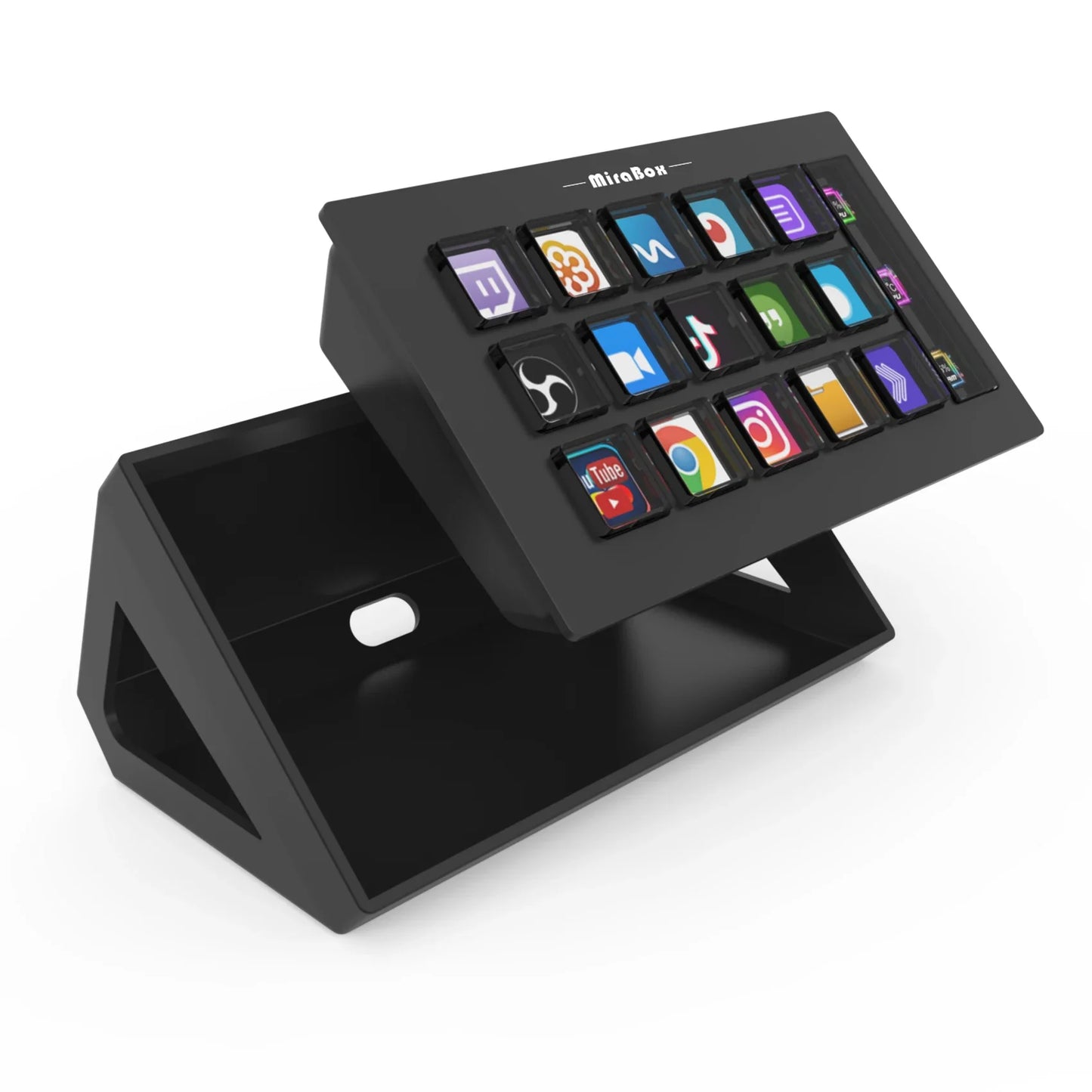 Mirabox 293s Streamdeck Visual 15 Keys Mini Keyboard Lcd Button Living Controller Button For Win/Macos Desktop Controller Custom