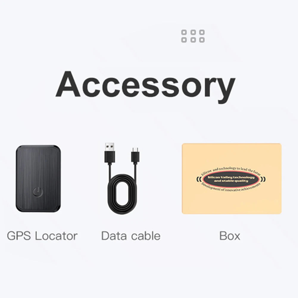 Anti-theft Real Time Tracking Mini Magnetic GPS Tracker SIM Message Positioner Tracker Mini GPS Locator for Old People Kids Pet