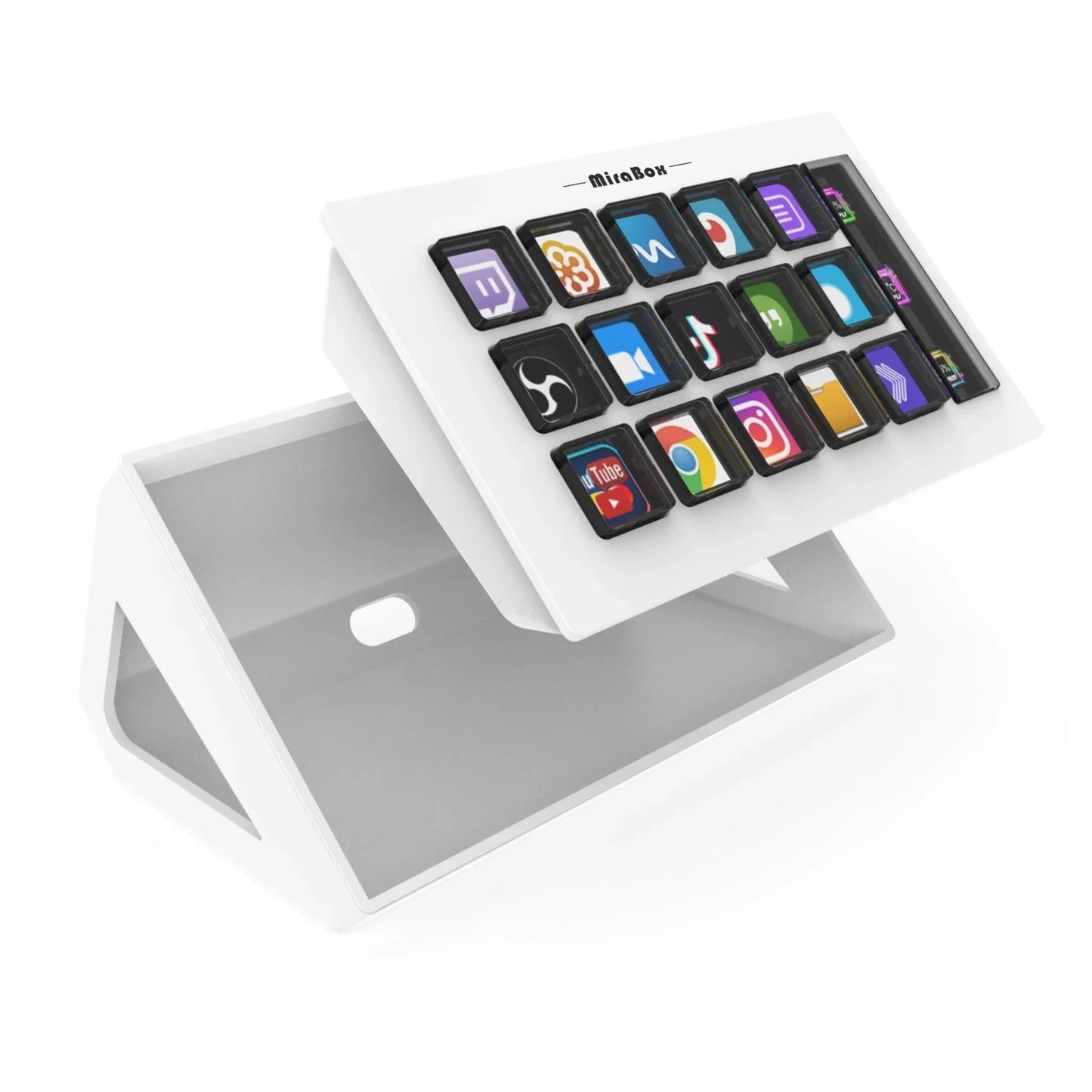 Mirabox 293s Streamdeck Visual 15 Keys Mini Keyboard Lcd Button Living Controller Button For Win/Macos Desktop Controller Custom