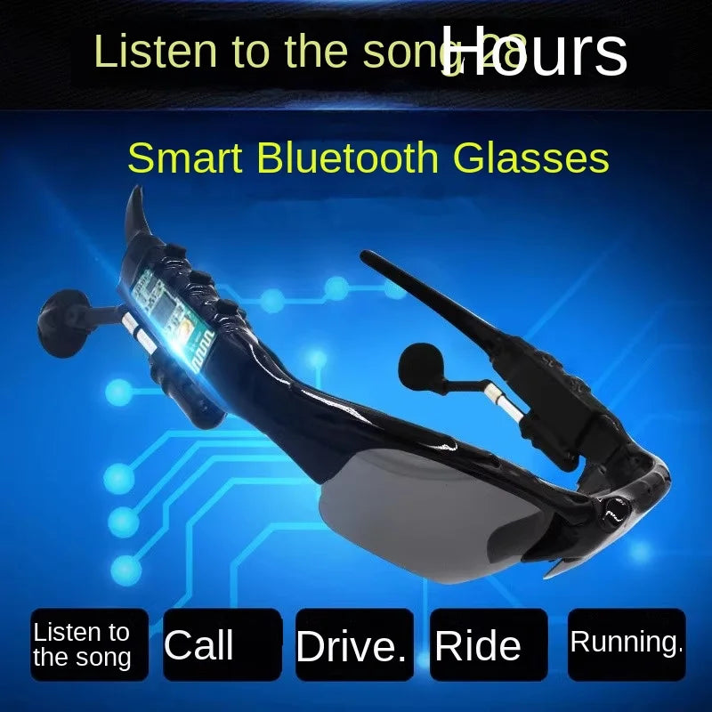 Wireless Bluetooth sunglasses with headphones