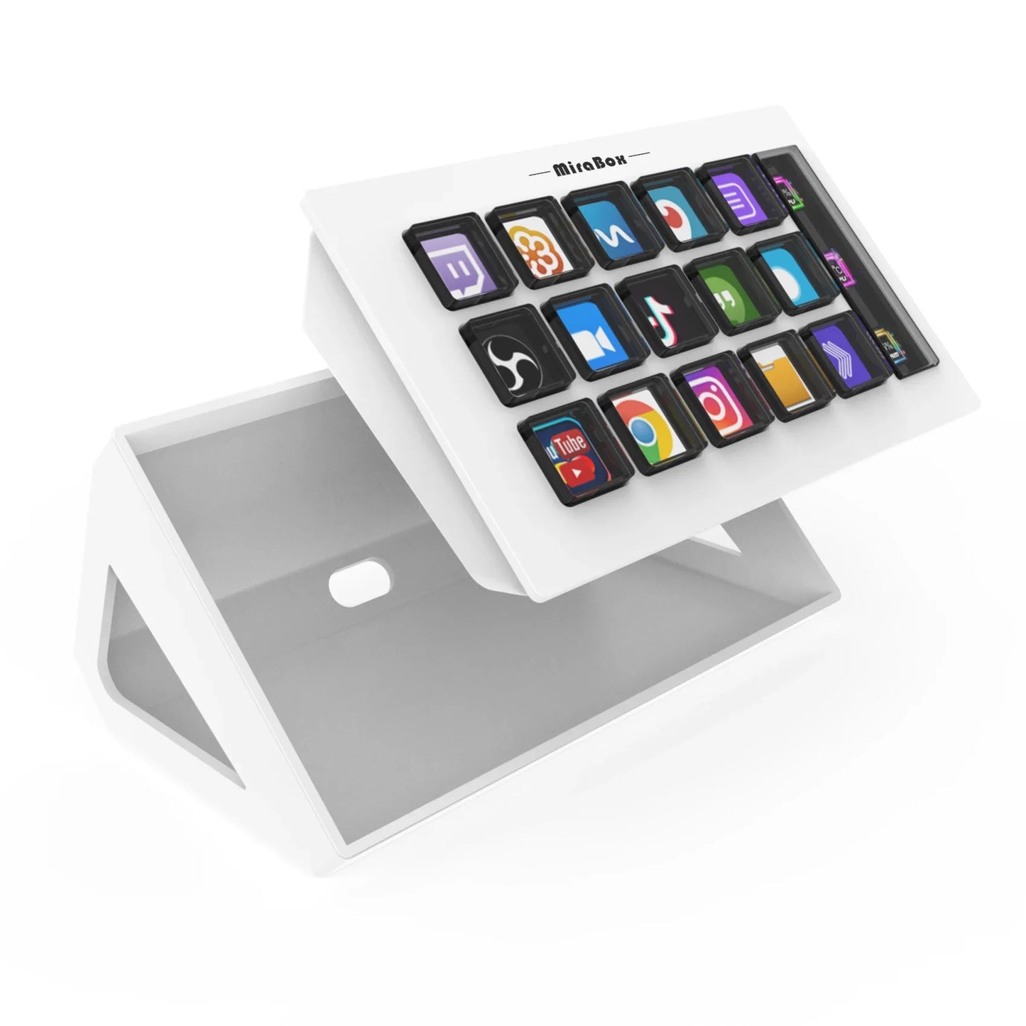 Mirabox 293s Streamdeck Visual 15 Keys Mini Keyboard Lcd Button Living Controller Button For Win/Macos Desktop Controller Custom