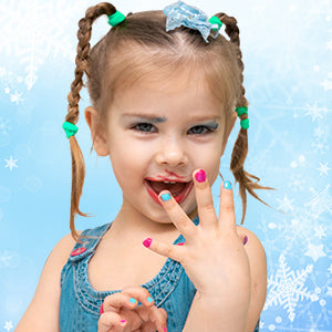 Kids Makeup Kit for Girls, Washable Real Makeup Set for Little Girls, Princess Frozen Toys for Girls Toys