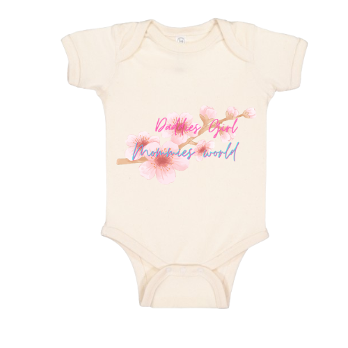 Daddies Girl Mommies World onesies