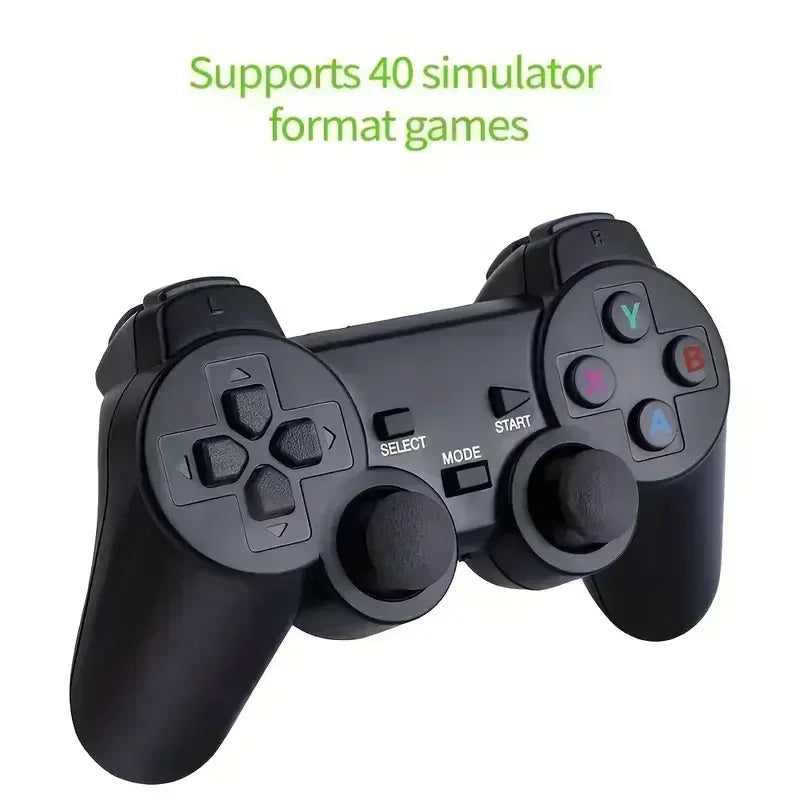 Video Game Sticks M8 Console 2.4G Dual Wireless Controller Game Stick 4K 10000 games 64GB Retro game For Xmas Gift