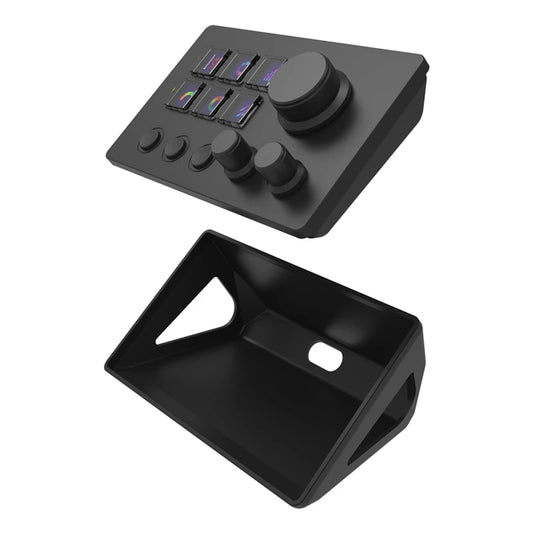 Custom Visual Keyboard Mini Desktop Controller With Screen Knob Macro Programming Streamdeck Live Broadcast Console