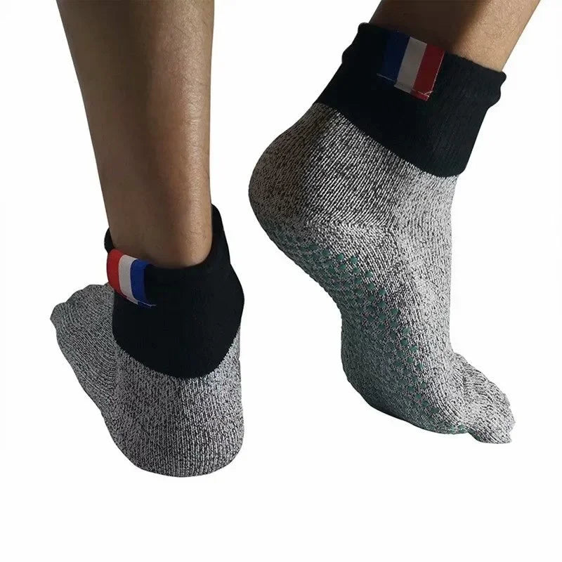 Cut-Resistant Toe Socks Beach Grip Footwear Maker's Supply Safeguard Hosiery Outdoor Activity Socks One-Size Protective Legwear