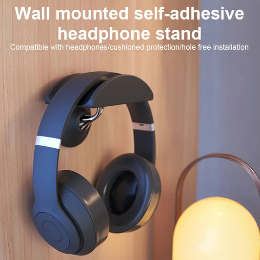 Universal Headphone Stand Wall Mounted Headset Holder Under Desk Gaming Earphone Mount For Airpods Max Beats Bose Display Stand