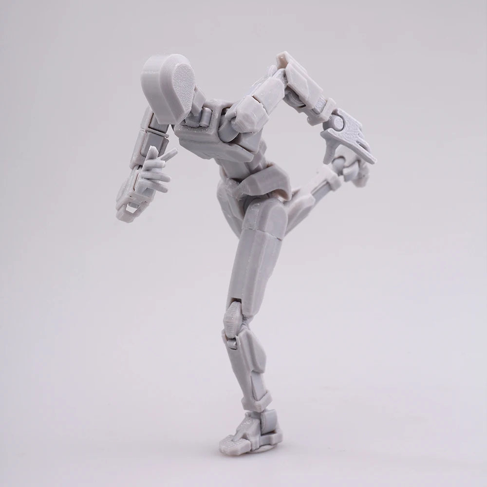 Multi-Jointed Movable Shapeshift Robot 2.0 3D Printed Mannequin Dummy 13 Action Figures Toys Kids Adults Parent-children Games